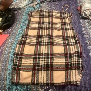Shein- plaid dress
